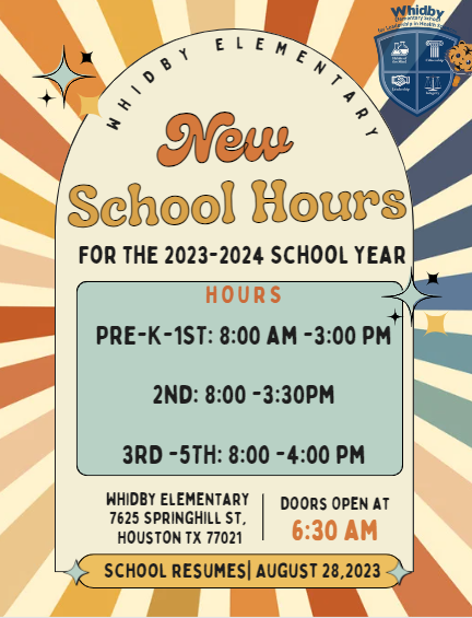  New School Hours